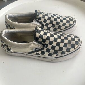 Vans Classic Unisex Slip-On Checkerboard Shoes